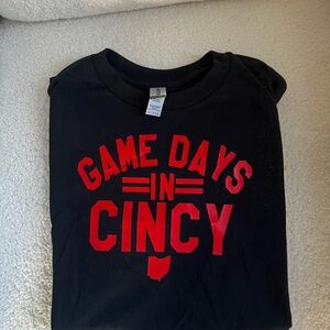 Black and Red Game Days T-Shirt